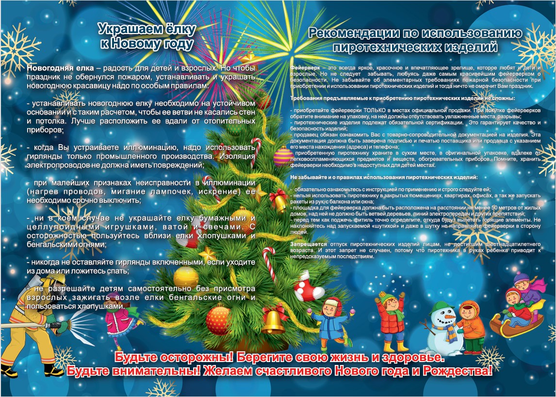 Безопасность Елка Пиротехника 2
